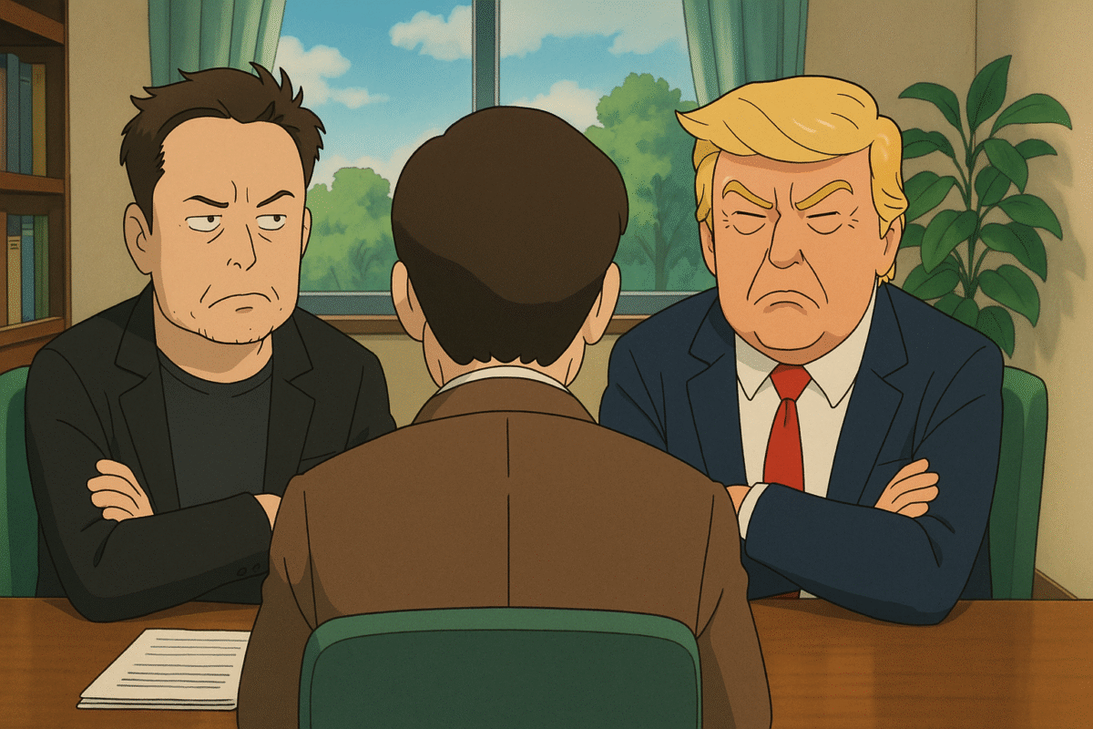 The Trump / Musk love affair is over.